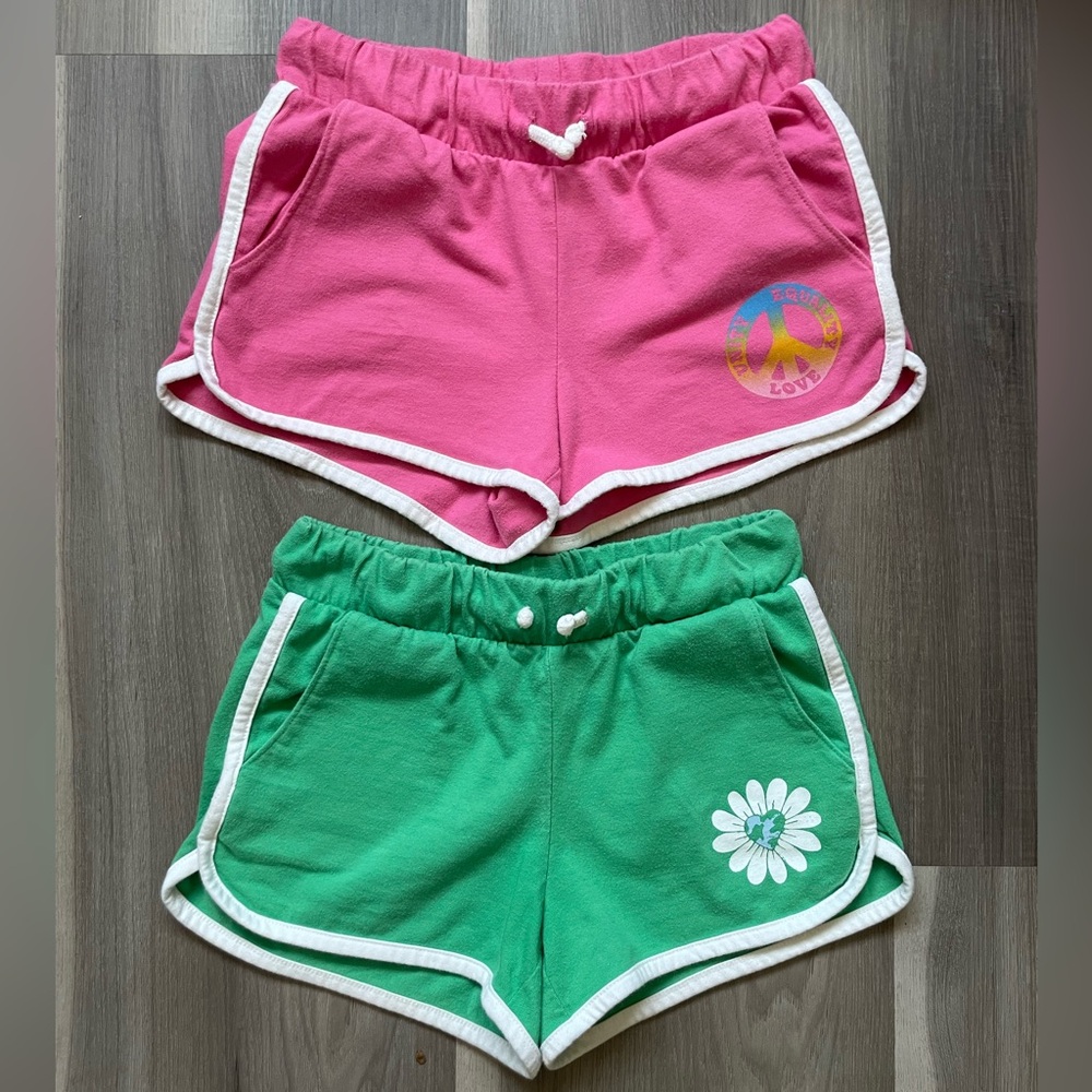 2 Pair Old Navy Dolphin Shorts